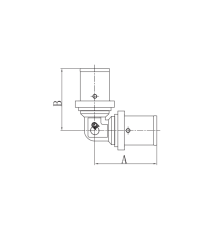 PEX zaprasowywana Kolano redukcyjne 16x20 Diamond