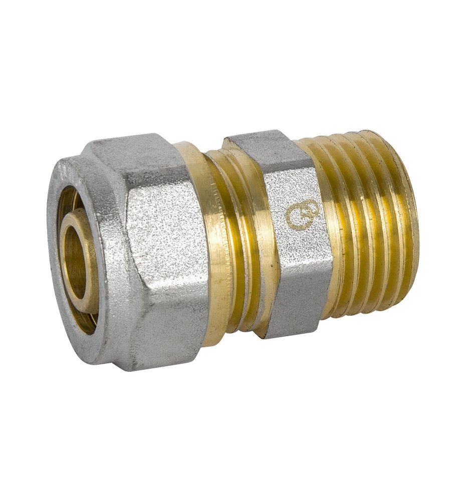 PEX skręcany Nypel 16x1/2" GZ Diamond