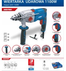 Wiertarka udarowa 1100W DED7961 Dedra