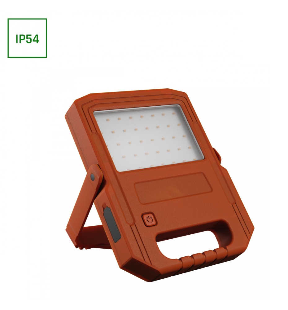 Lampa LED przenośna akumulatorowa/solarna 10W SLI051001CW