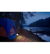 Lampa LED przenośna akumulatorowa/solarna 10W SLI051001CW