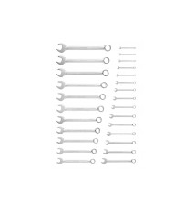 Zestaw kluczy plasko-oczkowych 26szt 6-32mm HT1W496	