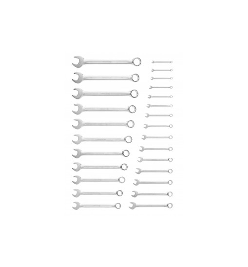 Zestaw kluczy plasko-oczkowych 26szt 6-32mm HT1W496	