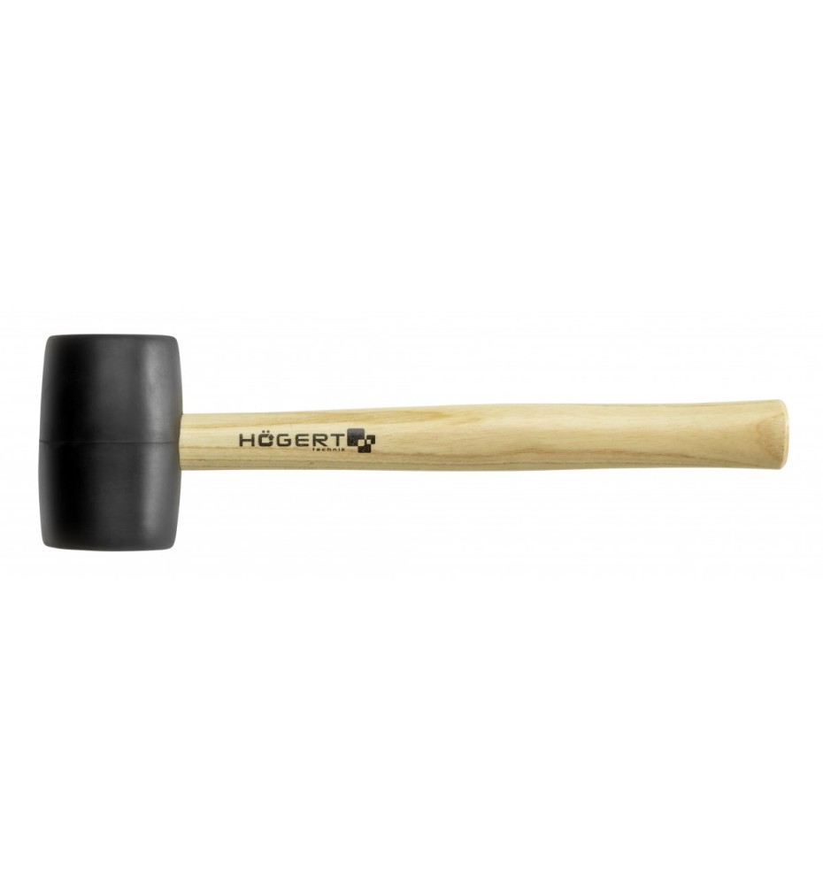 Mlotek gumowy czarny 900g HT3B046	