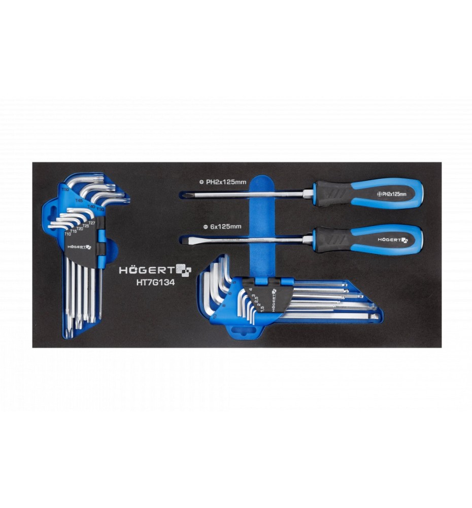 Klucze torx 9szt HT1W814	