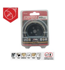 Otwornica BI-METAL HSS Cobalt 60mm K2, n-otw60