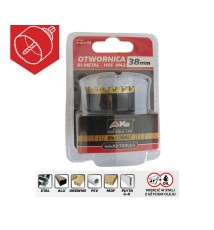 Otwornica BI-METAL HSS Cobalt 38mm K2, n-otw38