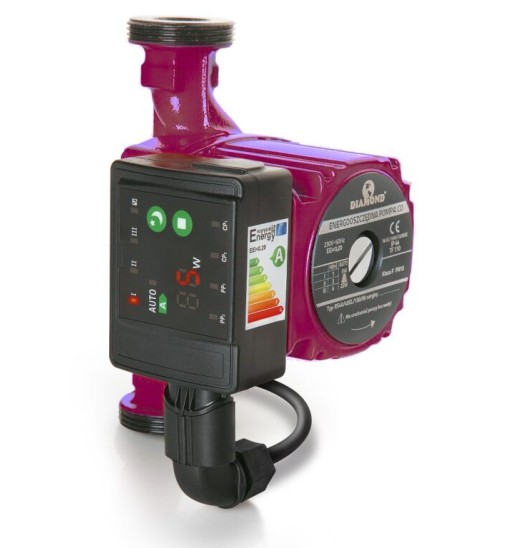 POMPA OBIEGOWA DO C.O. RS25, ELEKTRONICZNA ENERGOOSZCZĘDNA