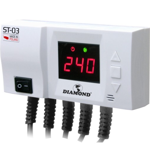 STEROWNIK POMPY C.O. ORAZ C.W.U. LED