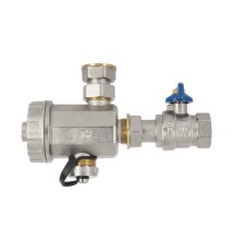 KOMPLET FILTR MAGNETYCZNY, SEPARATOR ZANIECZYSZCZEŃ - DN20 (3/4)