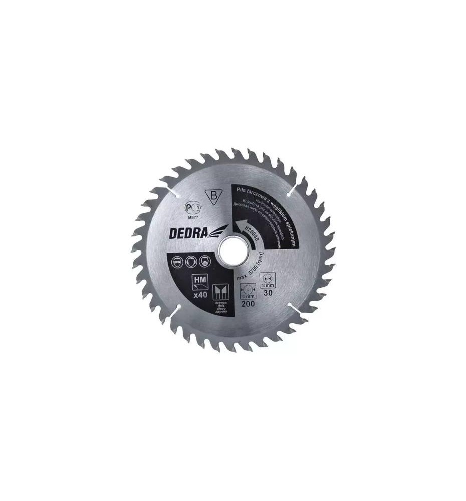 Pila tarczowa do drewna 80z śr350x30mm H35080	