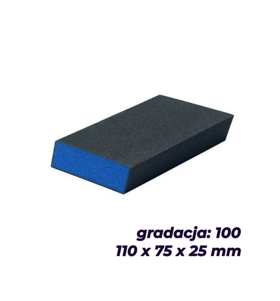 BLUE DOLPHIN KOSTKA ŚCIERNA ROGOWA 110x75x25MM BLUE DOLPHIN KOSTKA ŚCIERNA ROGOWA 110x75x25MM