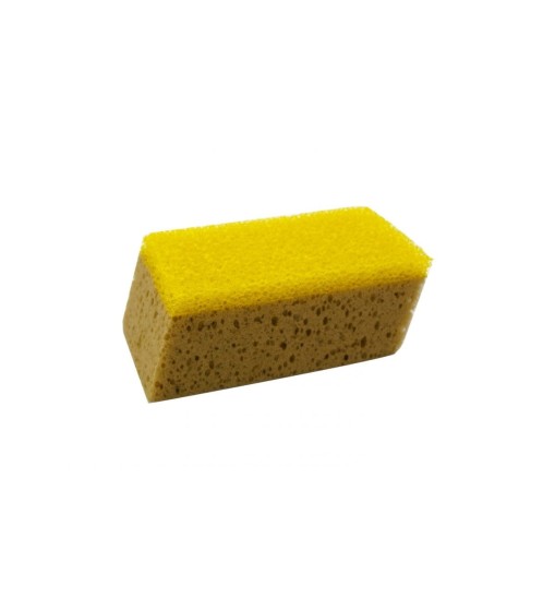 SOLID Gąbka hydrochłonna skośna żółta 160x90x60mm