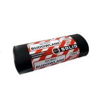 Solid Worki na śmieci budowlane 240L czarne 10szt