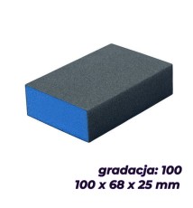  BLUE DOLPHIN Kostka ścierna 100x68x25mm gr 120 