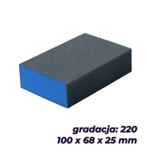  BLUE DOLPHIN Kostka ścierna 100x68x25mm gr 220 