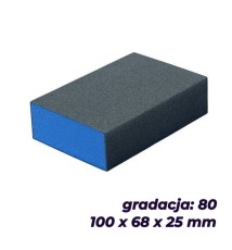  BLUE DOLPHIN Kostka ścierna 100x68x25mm gr 80 