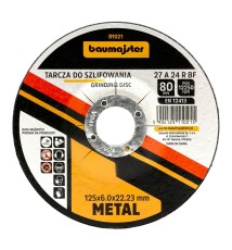 Tarcza do szlifowania metalu 125x6,0x22,23mm