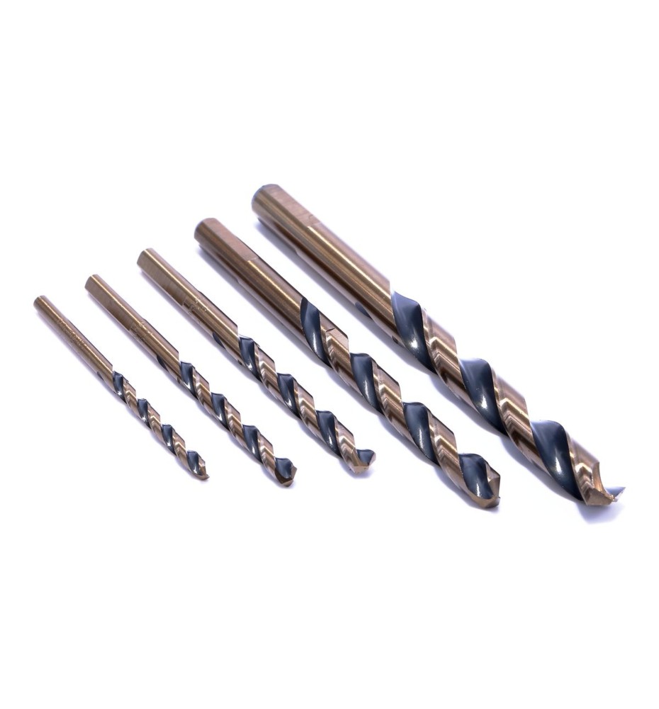 Zestaw wierteł do metalu HSS 5szt B3901