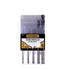Zestaw wierteł do metalu HSS 5szt B3901