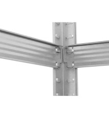 Regał metalowy 180x90x40 175kg ocynk 62030