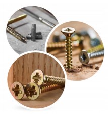 Wkręty hartowane stożkowe TORX T30 6x180 100szt	UCT60180